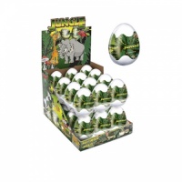 Egg Jungle- Шоколадное яйцо-сюрприз Джунгли 1кор*6бл*24шт, 25гр